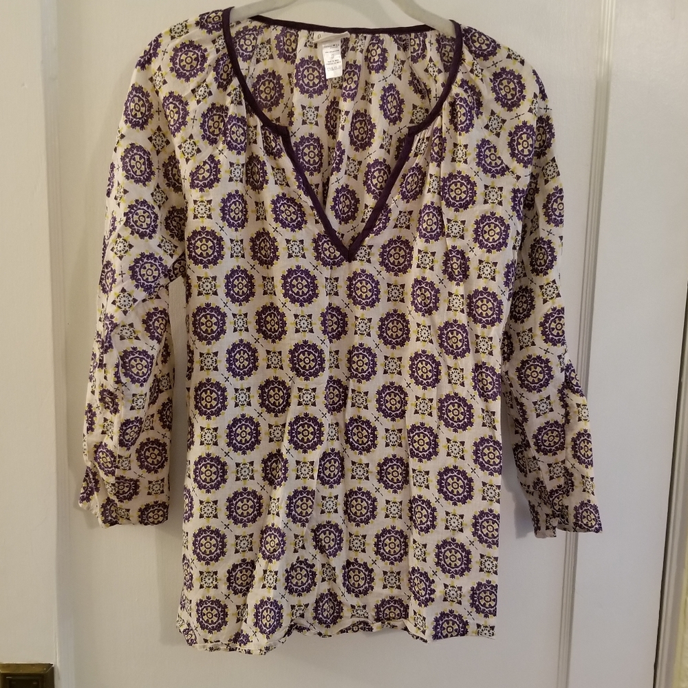 Boho cotton top